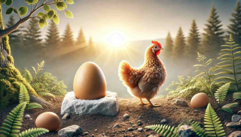 Що з’явилося першим: курка чи яйце?